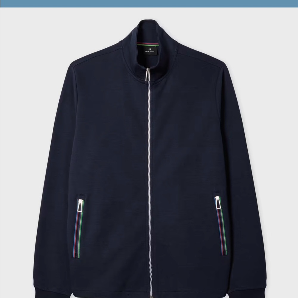 Paul Smith Charcoal Zip-Up Track Jacket XL - Picture 12 of 12